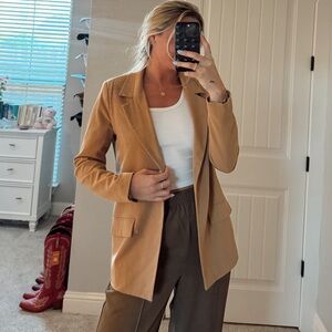 Tan blazer